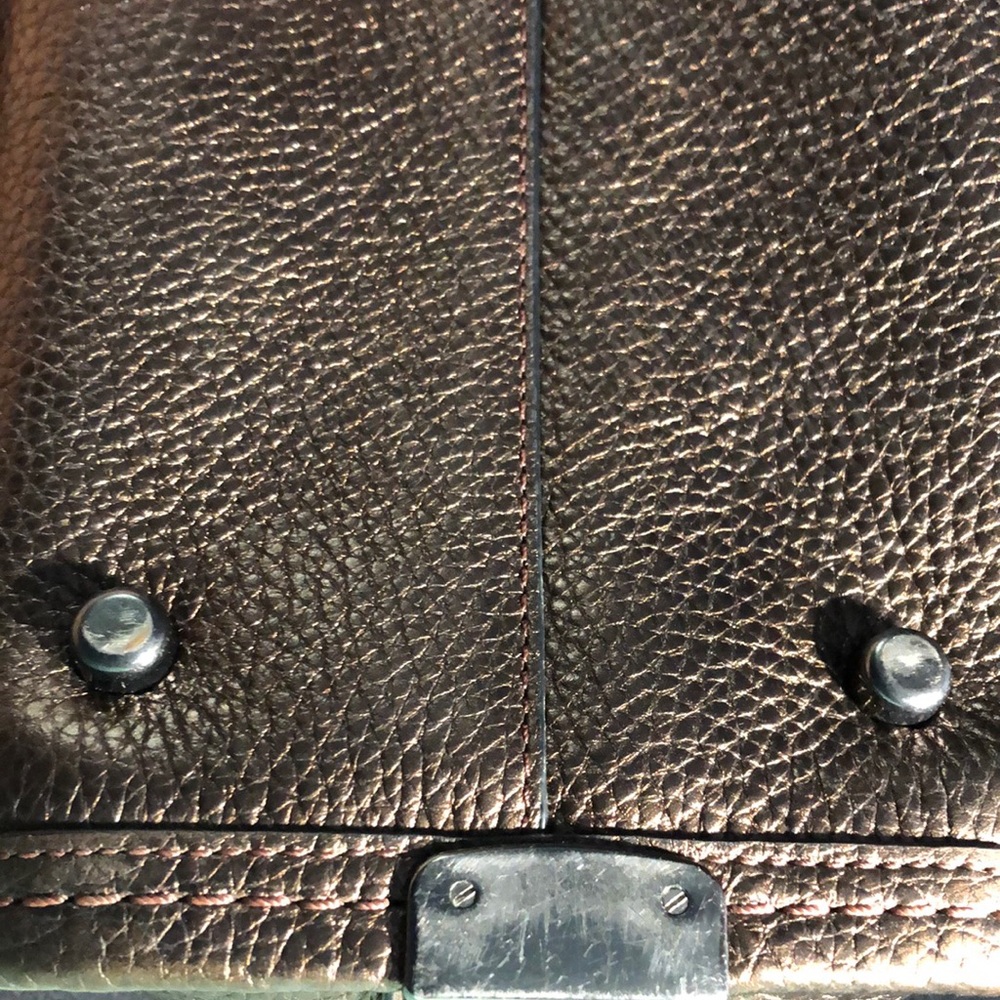 Coach Swagger 27 34816 Dark Bronze MSRP 450.00 Very Good Cond 100% Authentic - Picture 6 of 15